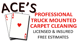 Ace's Carpet Cleaning Logo
